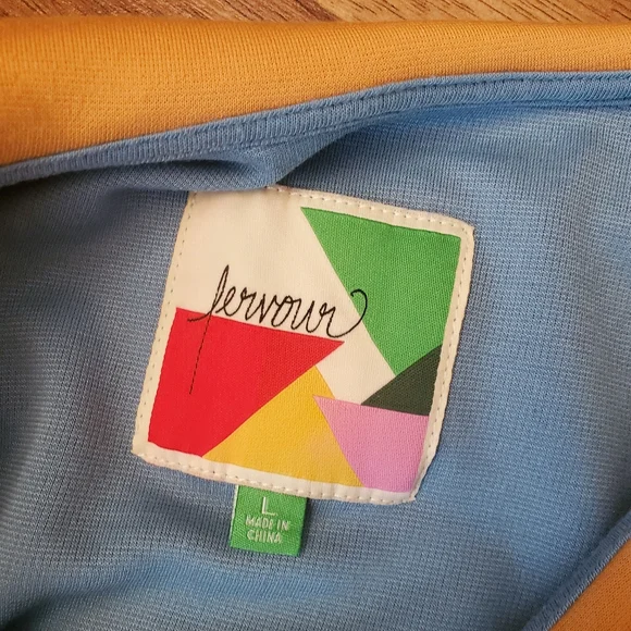 VINTAGE Forever 21 Midi Dress Large Blue Sleeveless - Picture 4 of 7